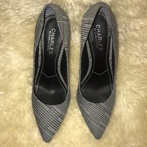 👠CHARLES by Charles David Plaid Heels / Pumps